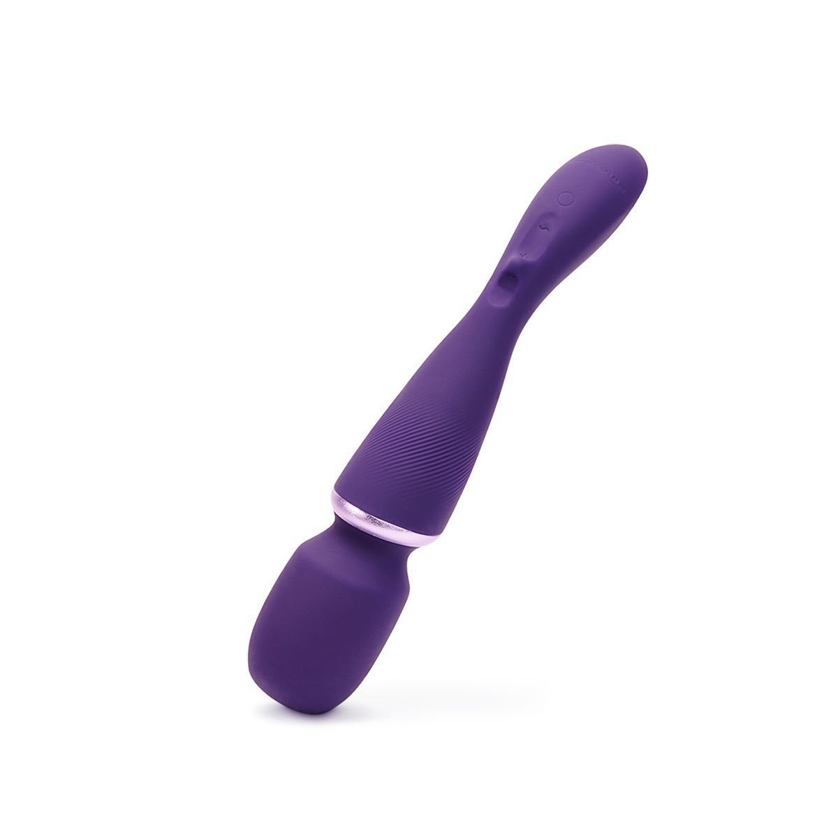 Massageador Er�tico Wand by We-Vibe Roxo em silicone vibrat�rio com controle App e USB
