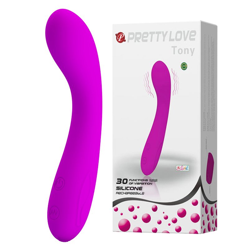 Vibrador Ponto G em Silicone, Cabo USB, 30 Vibra��es Tony | Foto 05