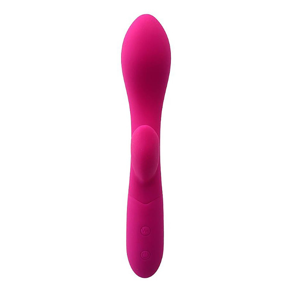 Vibrador Duplo em Silicone Recarreg�vel com 10 Vibra��es Dueto Pink | Foto 05