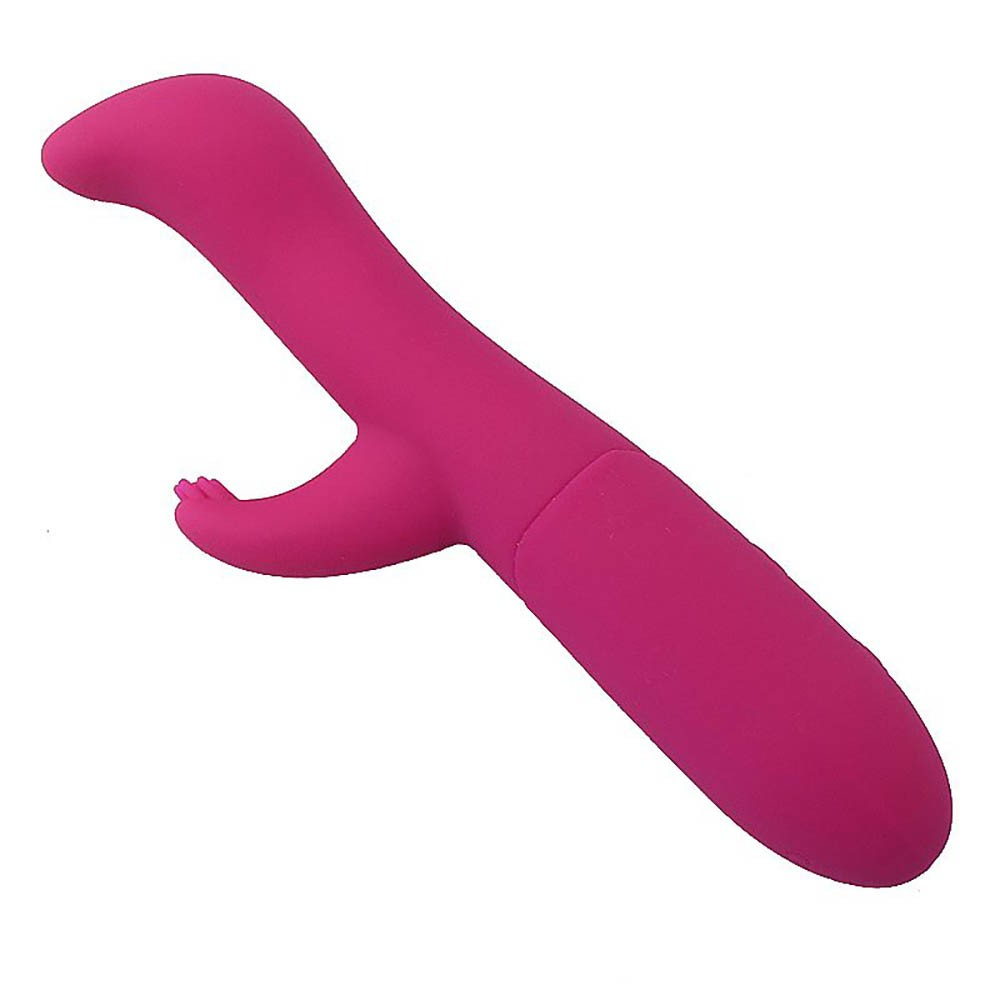 Vibrador Duplo em Silicone Recarreg�vel com 10 Vibra��es Laila Pink | Foto 04