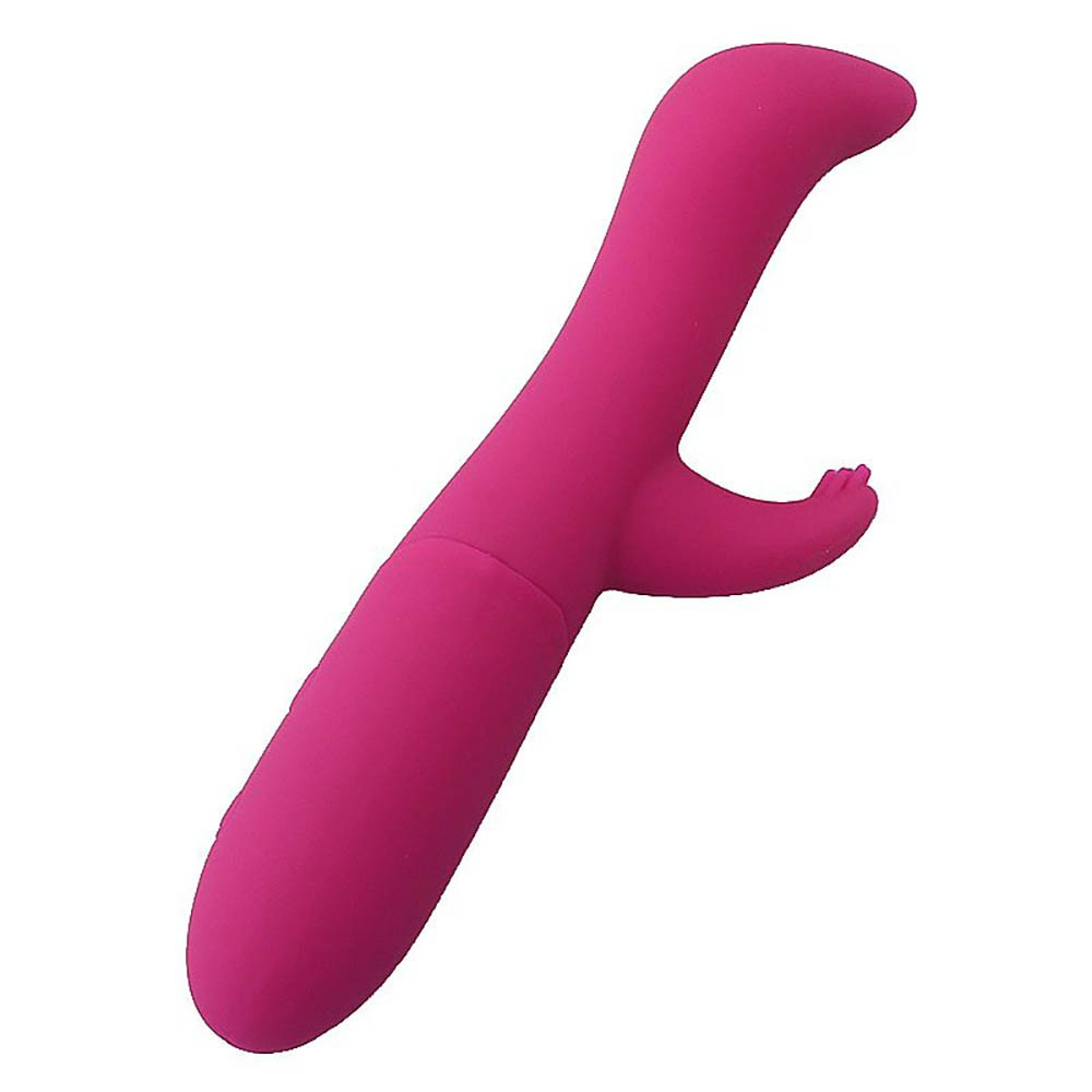 Vibrador Duplo em Silicone Recarreg�vel com 10 Vibra��es Laila Pink | Foto 05