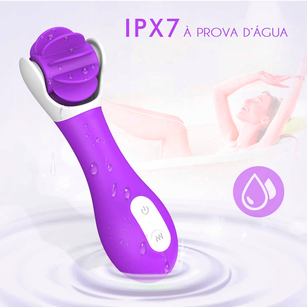 Simulador de Sexo Oral em Silicone Roxo | Foto 05