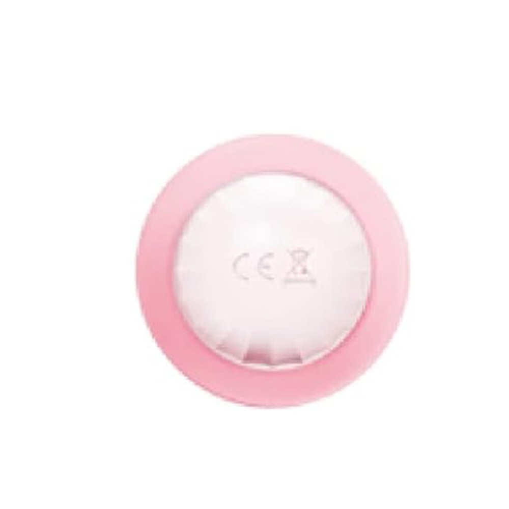 Vibrador Feminino Recarreg�vel em Silicone (Toque Aveludado) com 12 Vibra��es Cogumelo Rosa | Foto 05