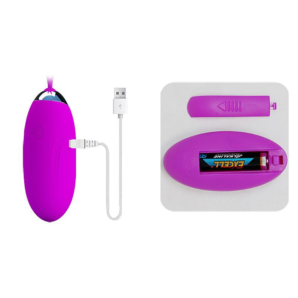 Vibrador Bullet em Silicone Recarreg�vel 12 Vibra��es com Controle sem Fio Jenny Pink | Foto 05