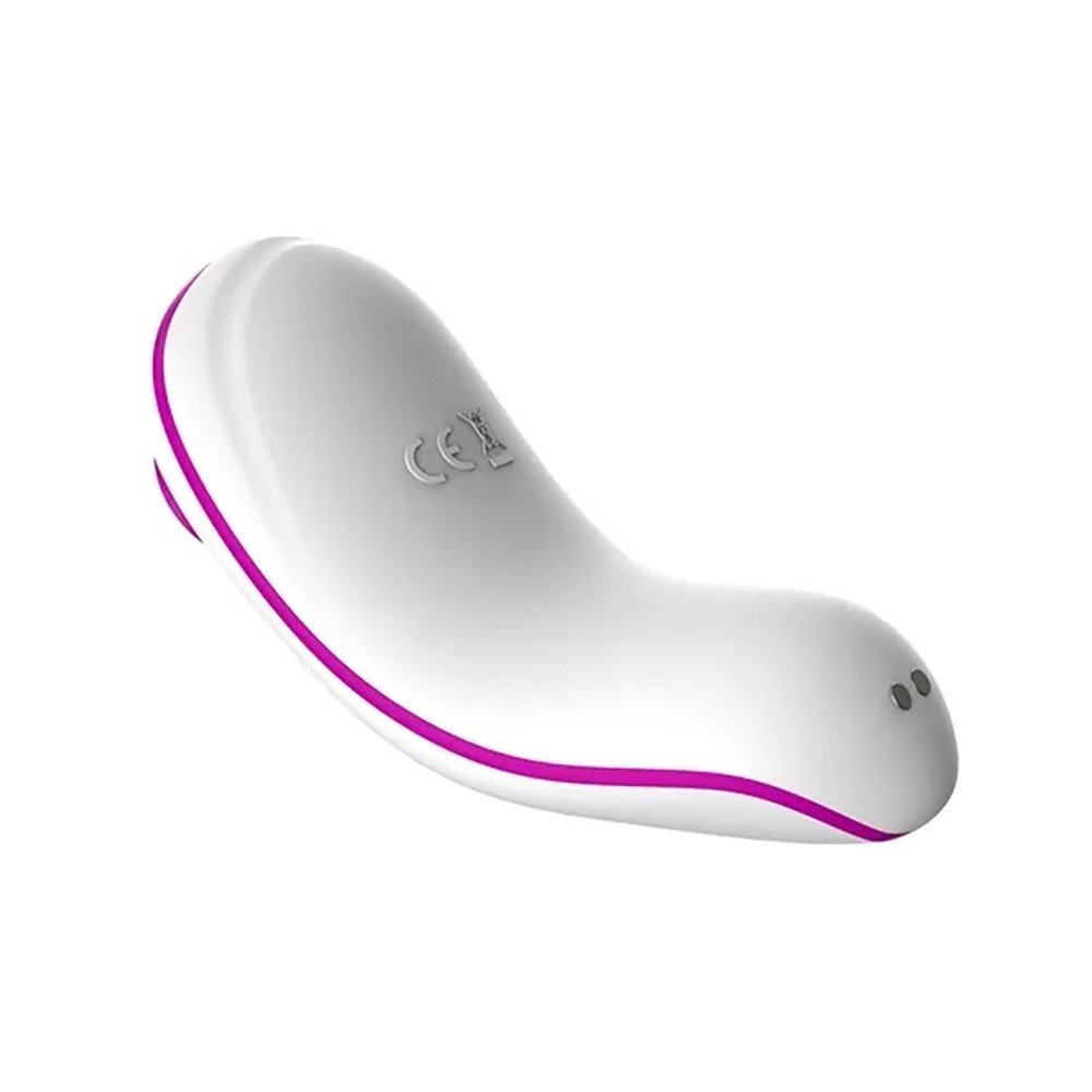 Vibrador para Clit�ris em Silicone e ABS Recarreg�vel 12 Vibra��es Addie Roxo | Foto 04