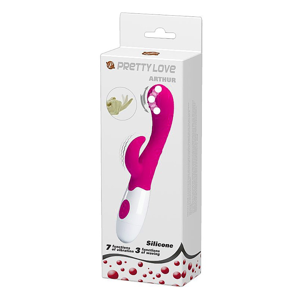 Vibrador Duplo em Silcone com 7 Vibra��es e 3 Fun��es de Dedilhar Arthur Rosa | Foto 05