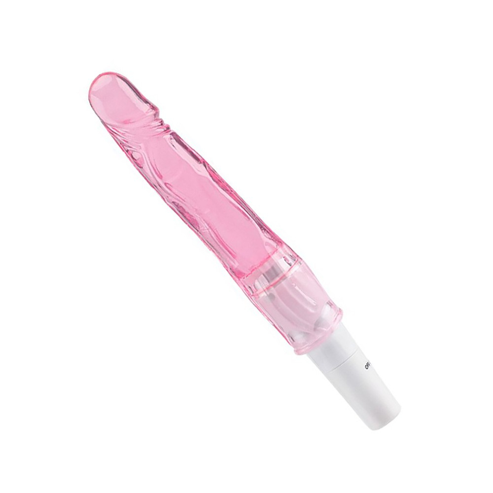 Vibrador Feminino em Jelly com Vibrador Rosa | Foto 04