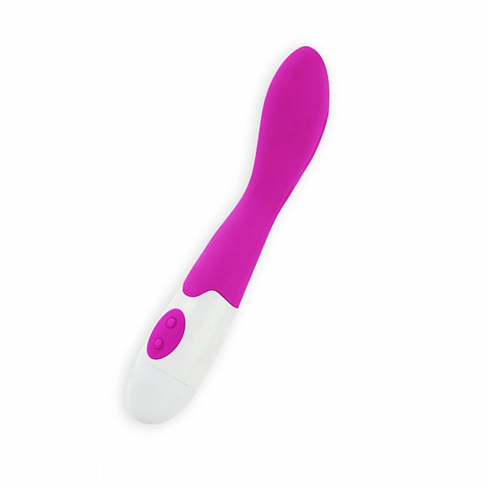 Vibrador Ponto G em Silicone com 30 Vibra��es 18,2 x 3,1cm Bishop Roxo | Foto 05