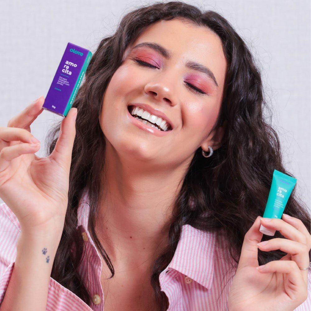 Gel Vibrador L�quido Beij�vel Amoracita - Sabor Amora Intensa 10ml | Foto 02