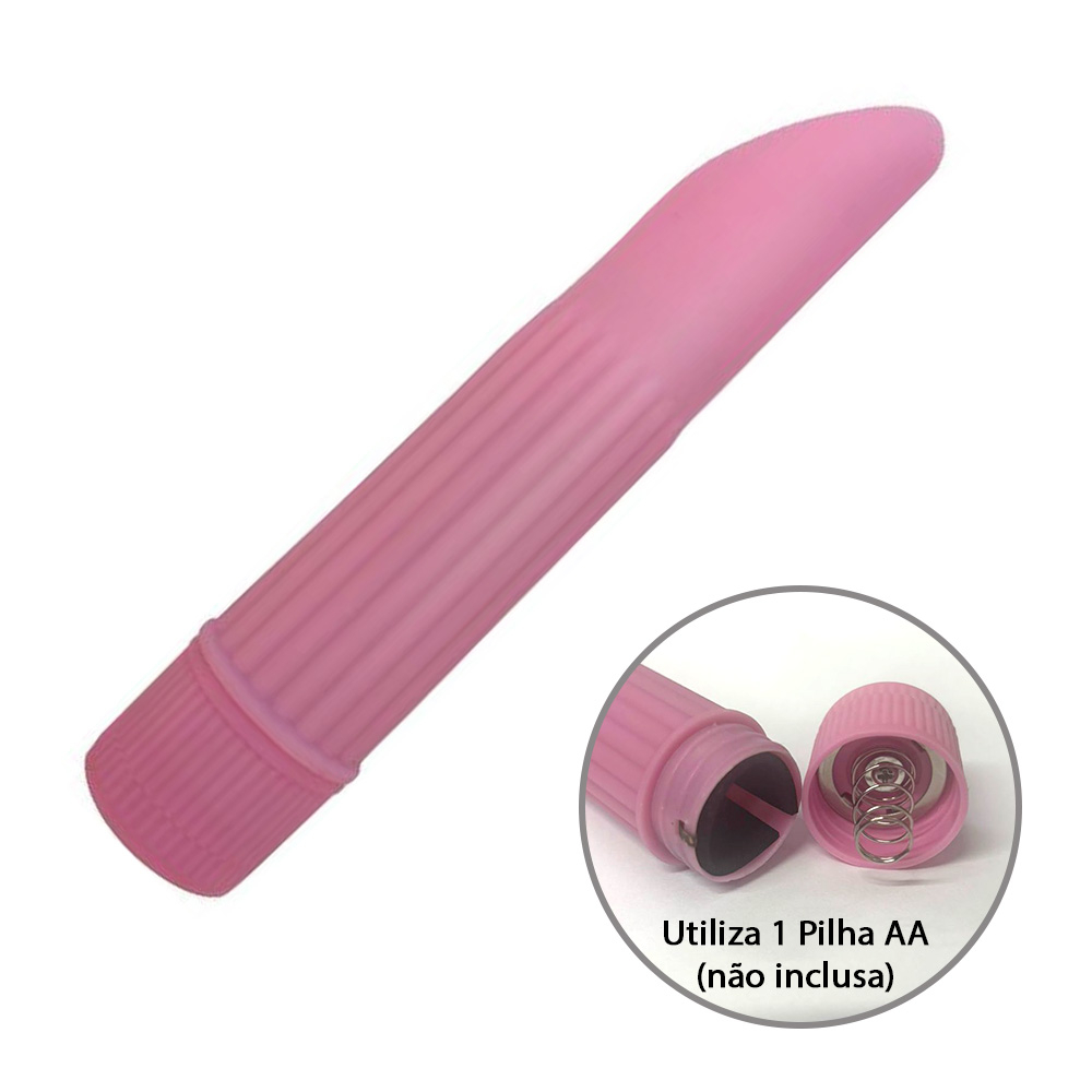 Vibrador Personal em Pl�stico R�gido (ABS) Multivelocidade Feminist Rosa | Foto 05