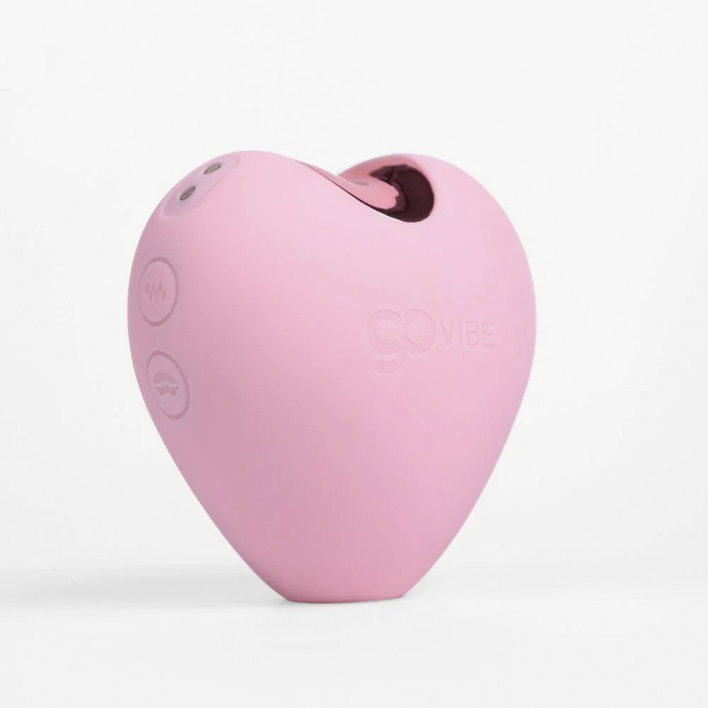 Vibrador para Clit�ris Recarreg�vel em Silicone com 10 Vibra��es e 5 Ondas de Press�o Love Rosa | Foto 04