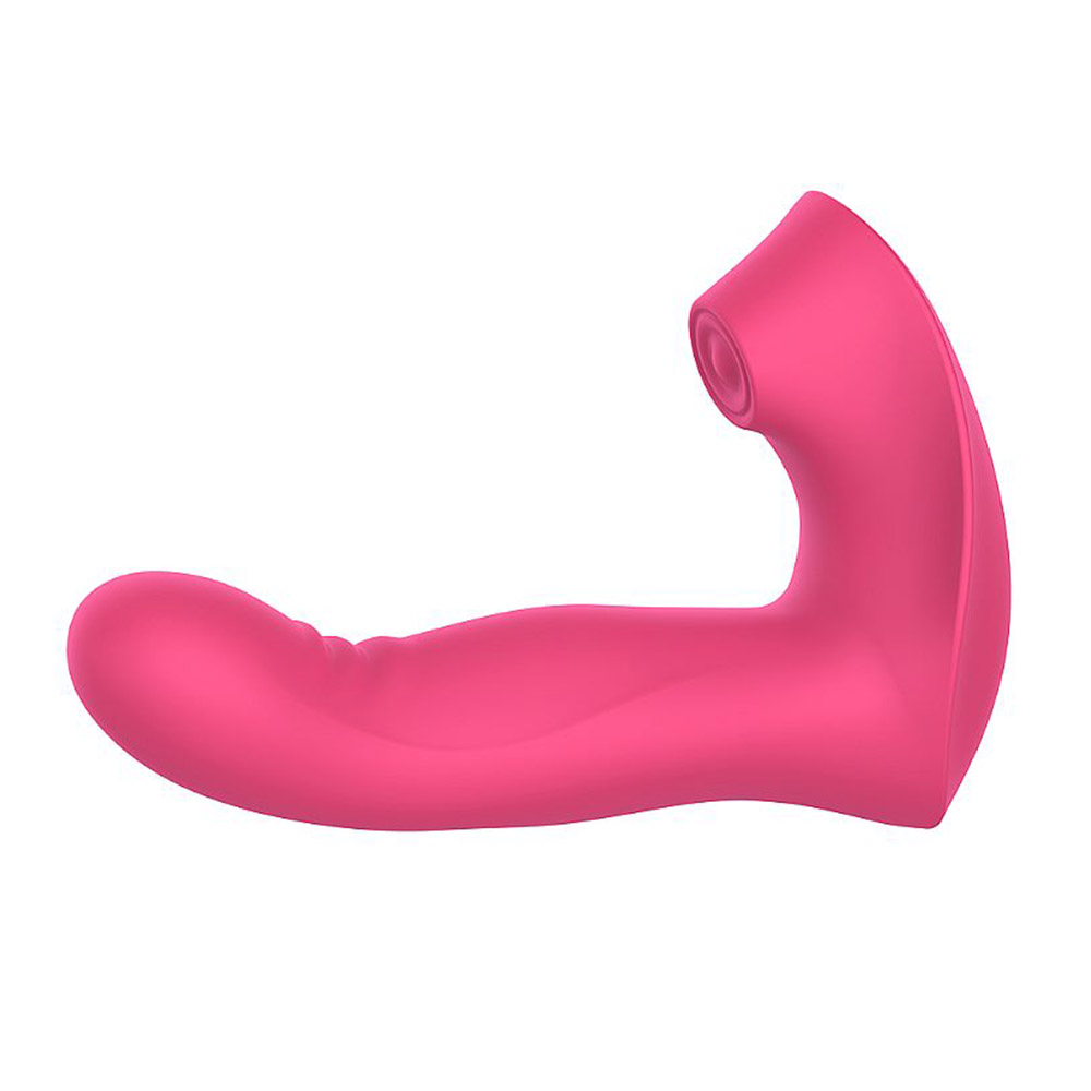 Pulsador de Clit�ris e Vibrador Ponto G Recarreg�vel em Silicone 10 Vibra��es e Controle Novia Pink | Foto 04