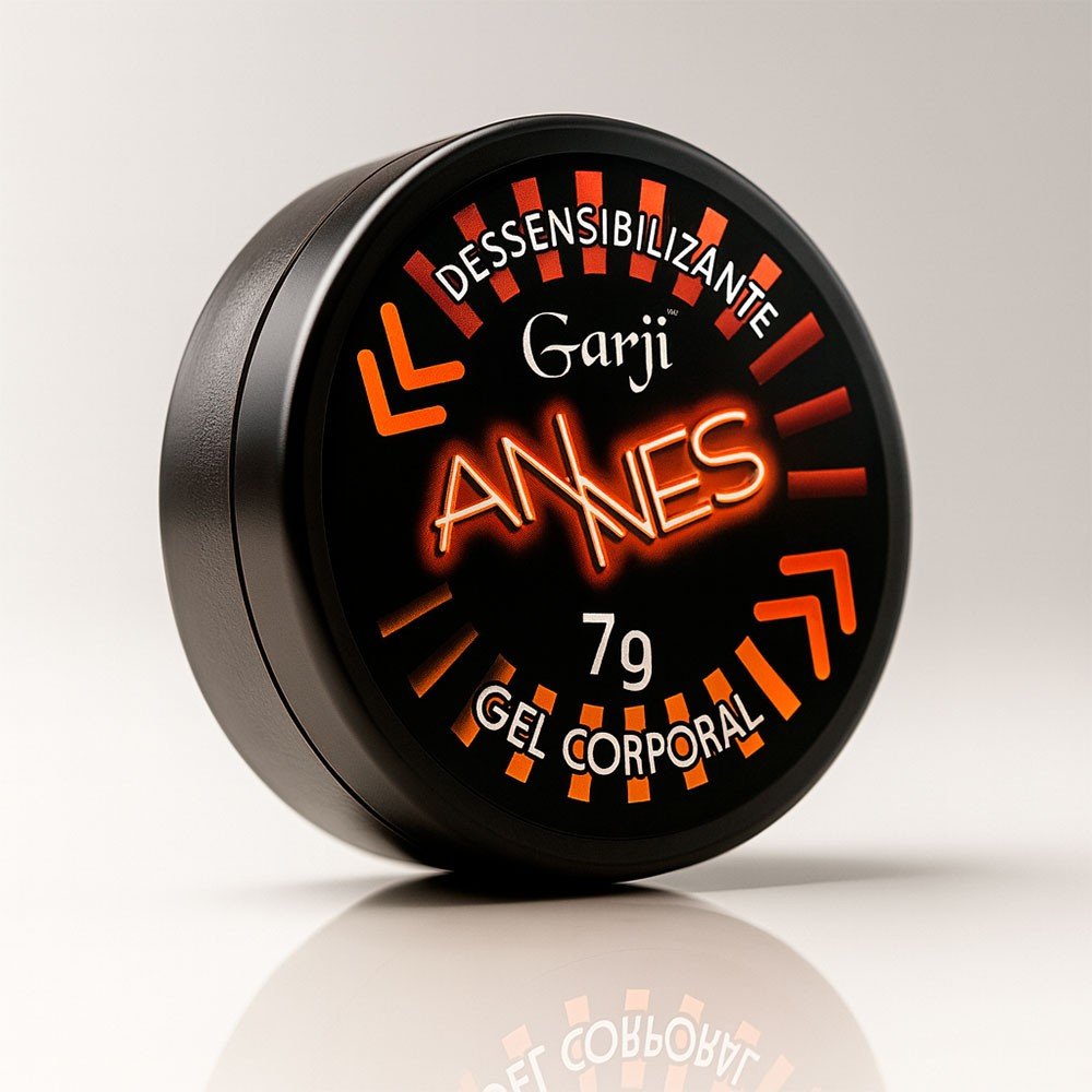 Gel para Sexo Anal Annes 7g | Terceira imagem do gel dessensibilizante Annes 7g, mostrando a embalagem em um �ngulo diferente