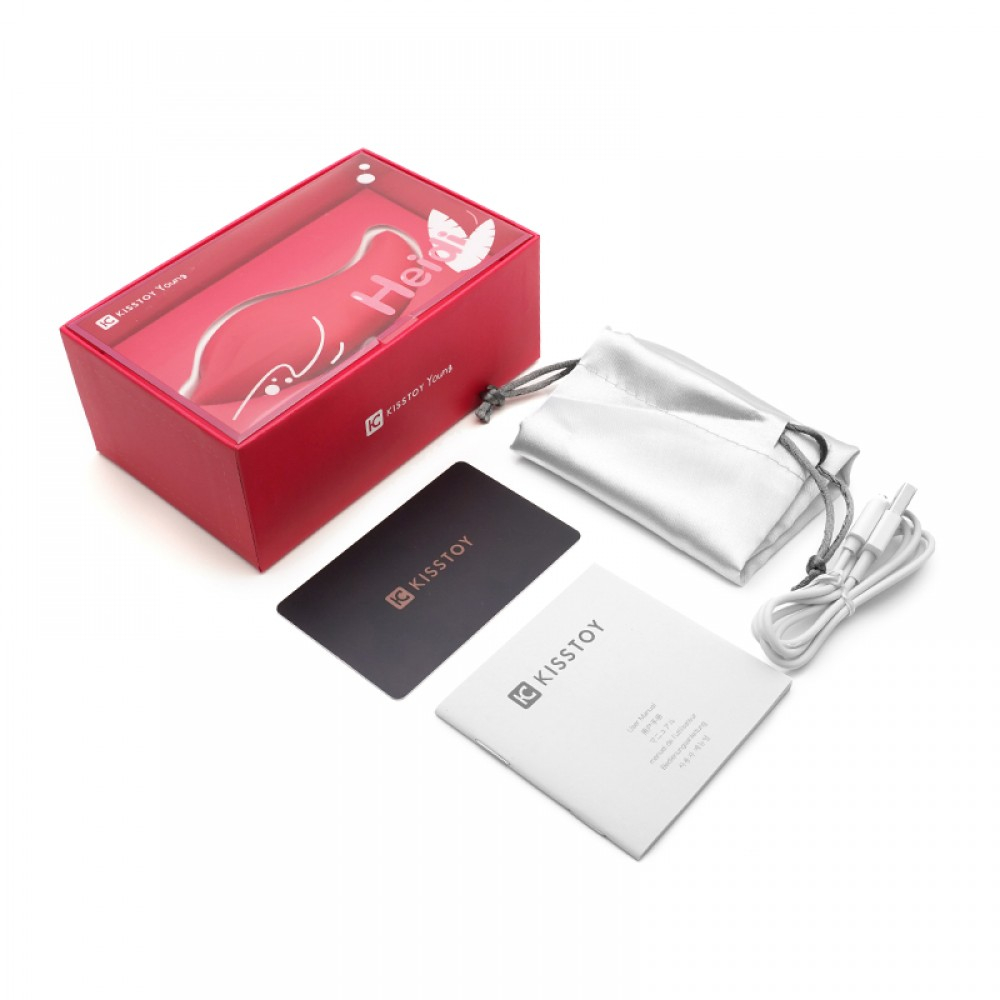 Vibrador para Clit�ris Recarreg�vel em Silicone com 5 Vibra��es Heidi Pink | Foto 05