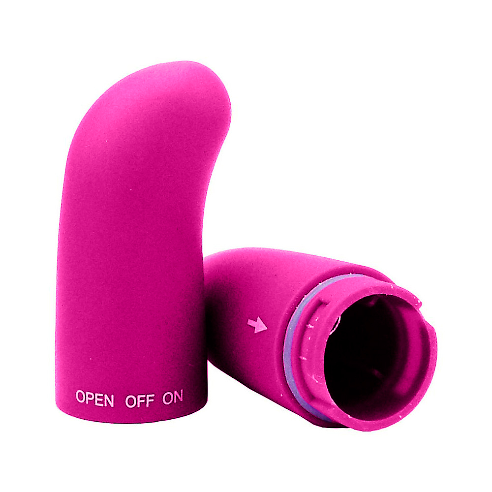 Vibrador Ponto G Multivelocidade em Pl�stico Aveludado Pink | Foto 02