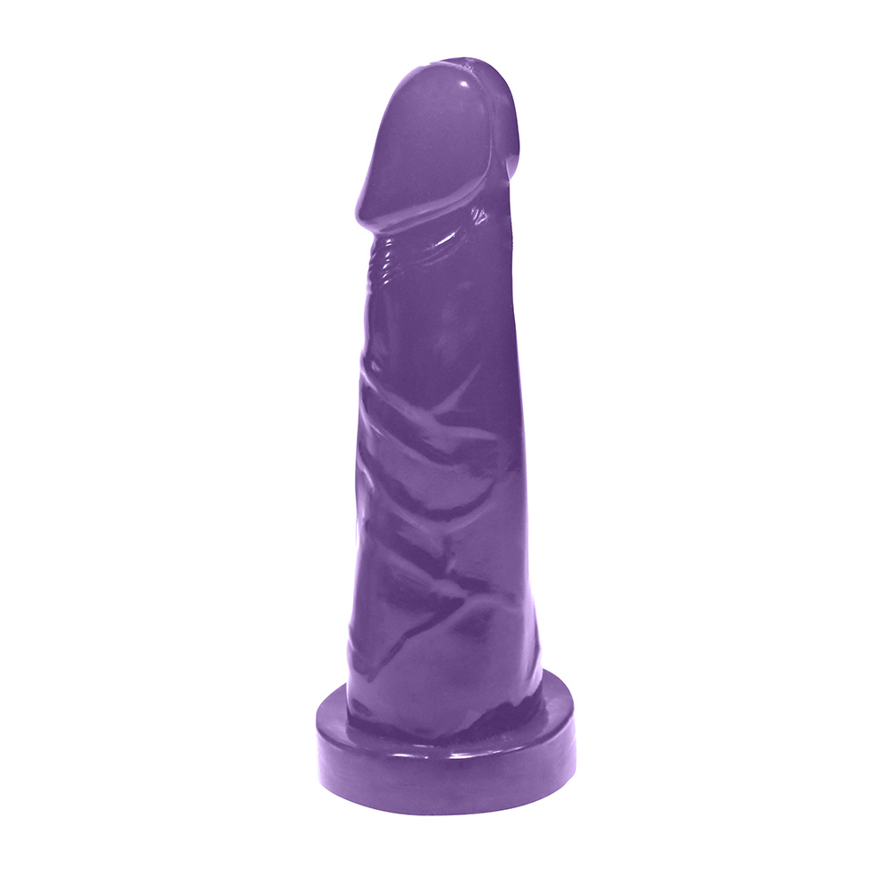 P�nis Mi�rcoles Transl�cido com Base 16,5 x 4,5cm Roxo | Foto 04