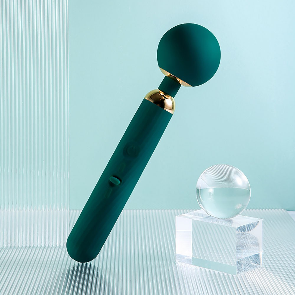 Massageador Er�tico em Silicone Recarreg�vel com 5 Modos de Vibra��o Controle por APP Verde | Foto 05