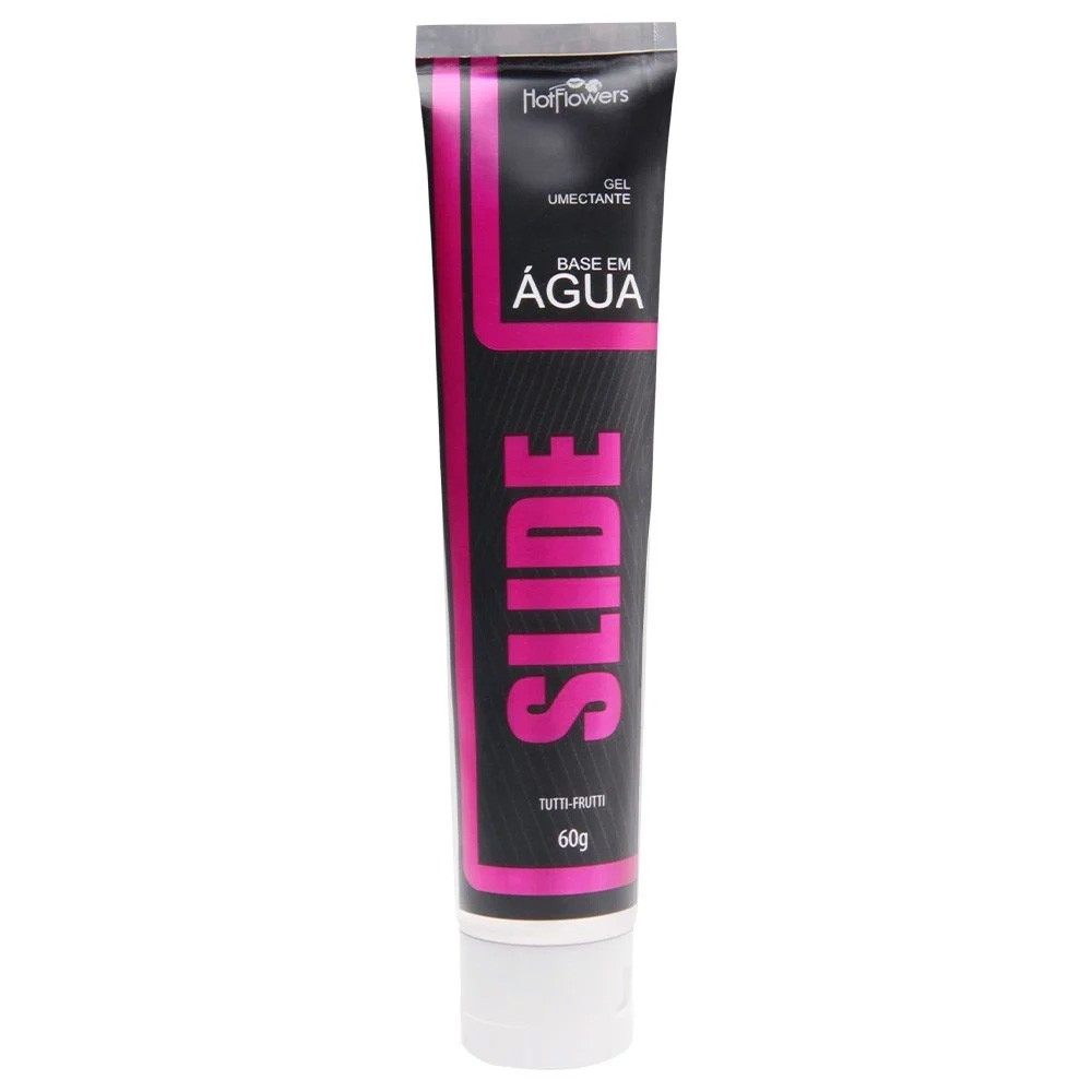 Lubrificante �ntimo Base de �gua Hot Flowers Aroma Tutti-Frutti 60g