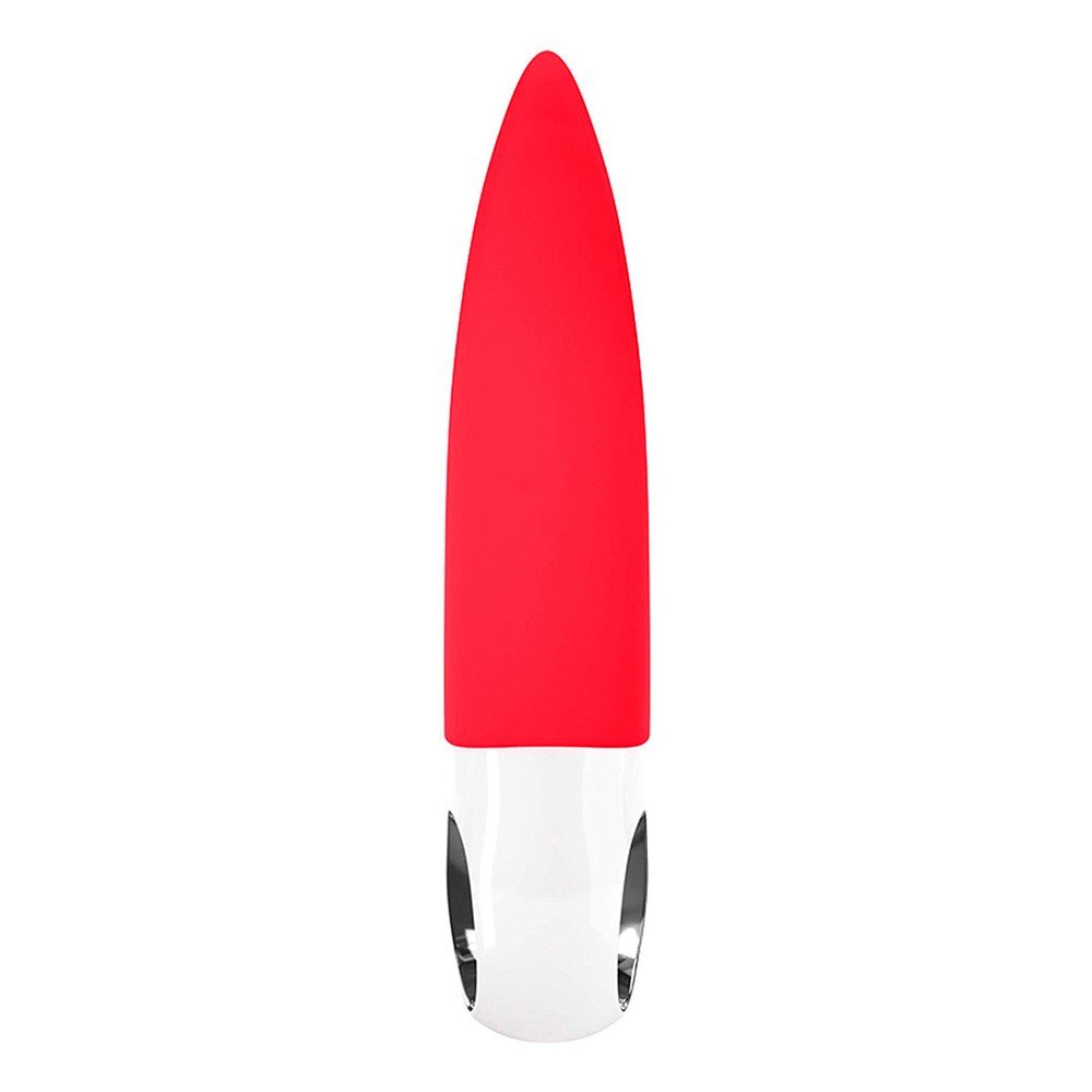 Vibrador para Clit�ris em Silicone Recarreg�vel 6 Modos de Vibra��o Volta Vermelho | Foto 05