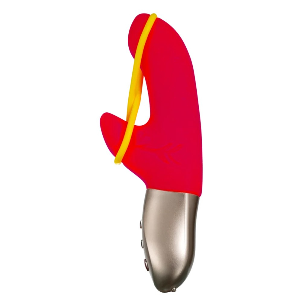 Vibrador Duplo em Silicone Recarreg�vel 6 Modos de Vibra��o Amorino Pink | Foto 05