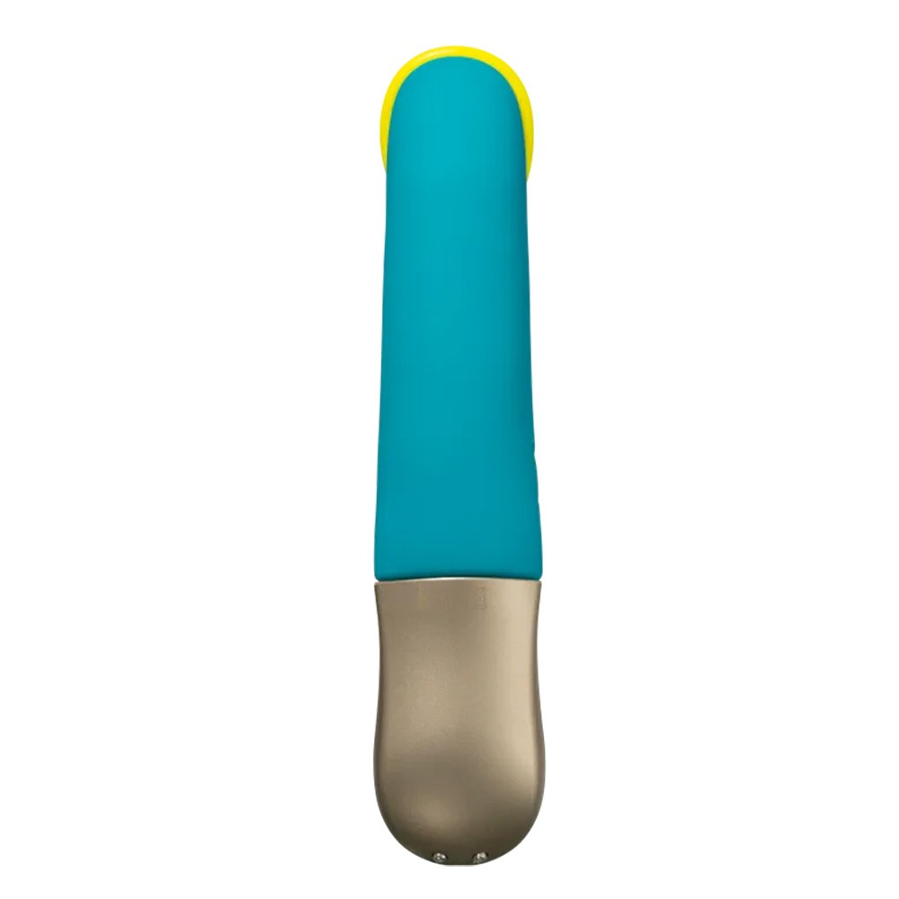 Vibrador Duplo em Silicone Recarreg�vel 6 Modos de Vibra��o Amorino Azul | Foto 04