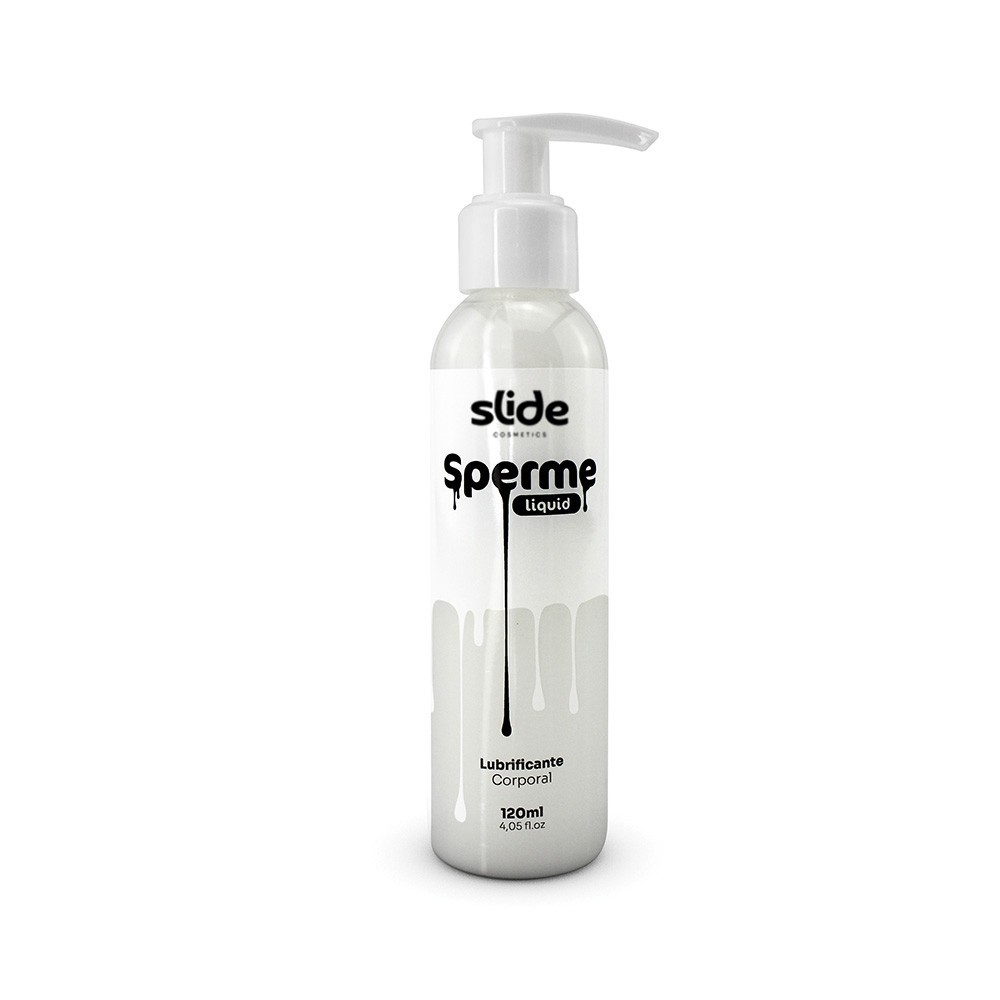 Frasco de Sperme Liquid Natural (120ml) da Slide Cosmetics