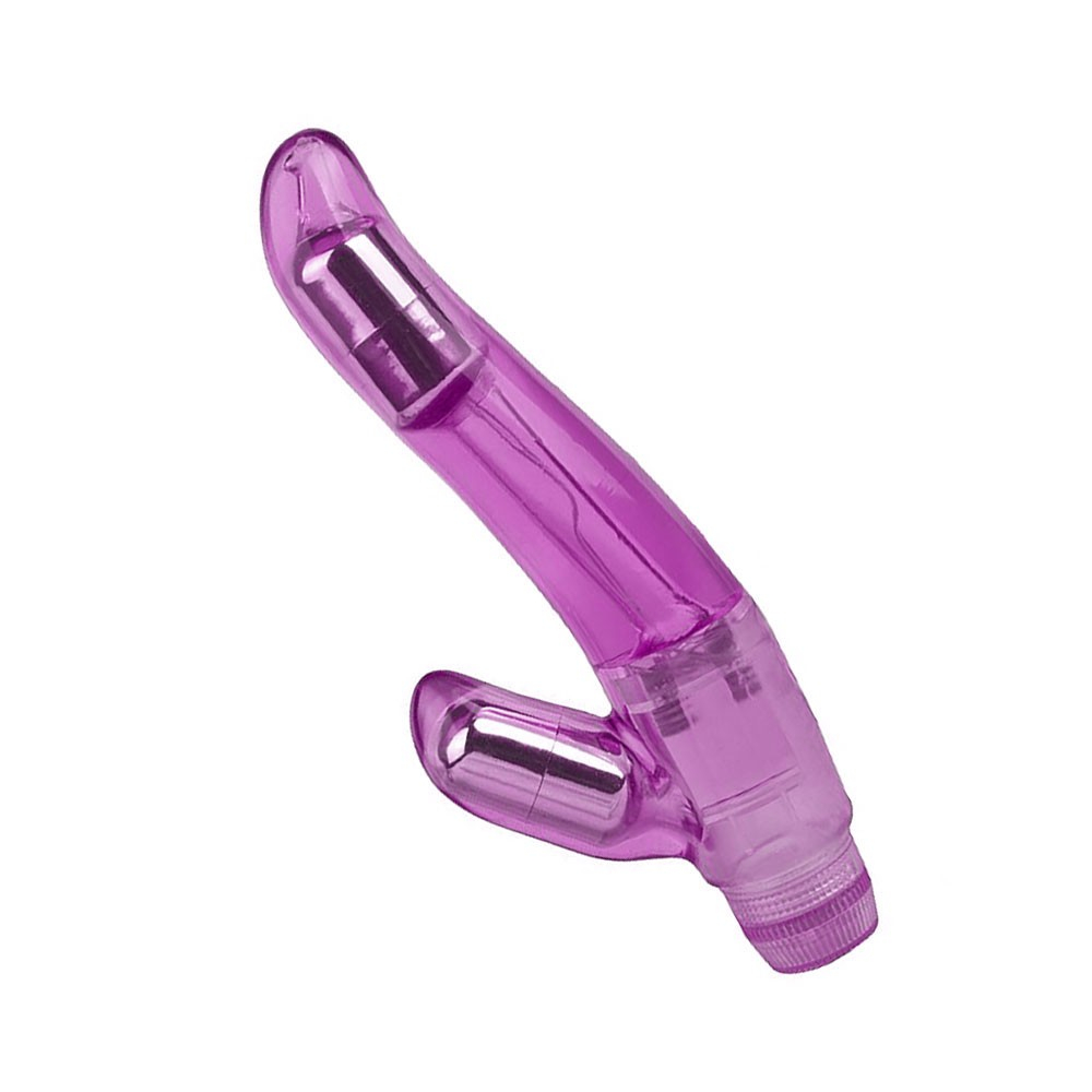Vibrador Duplo em Jelly Multivelocidade Rosa | Foto 04