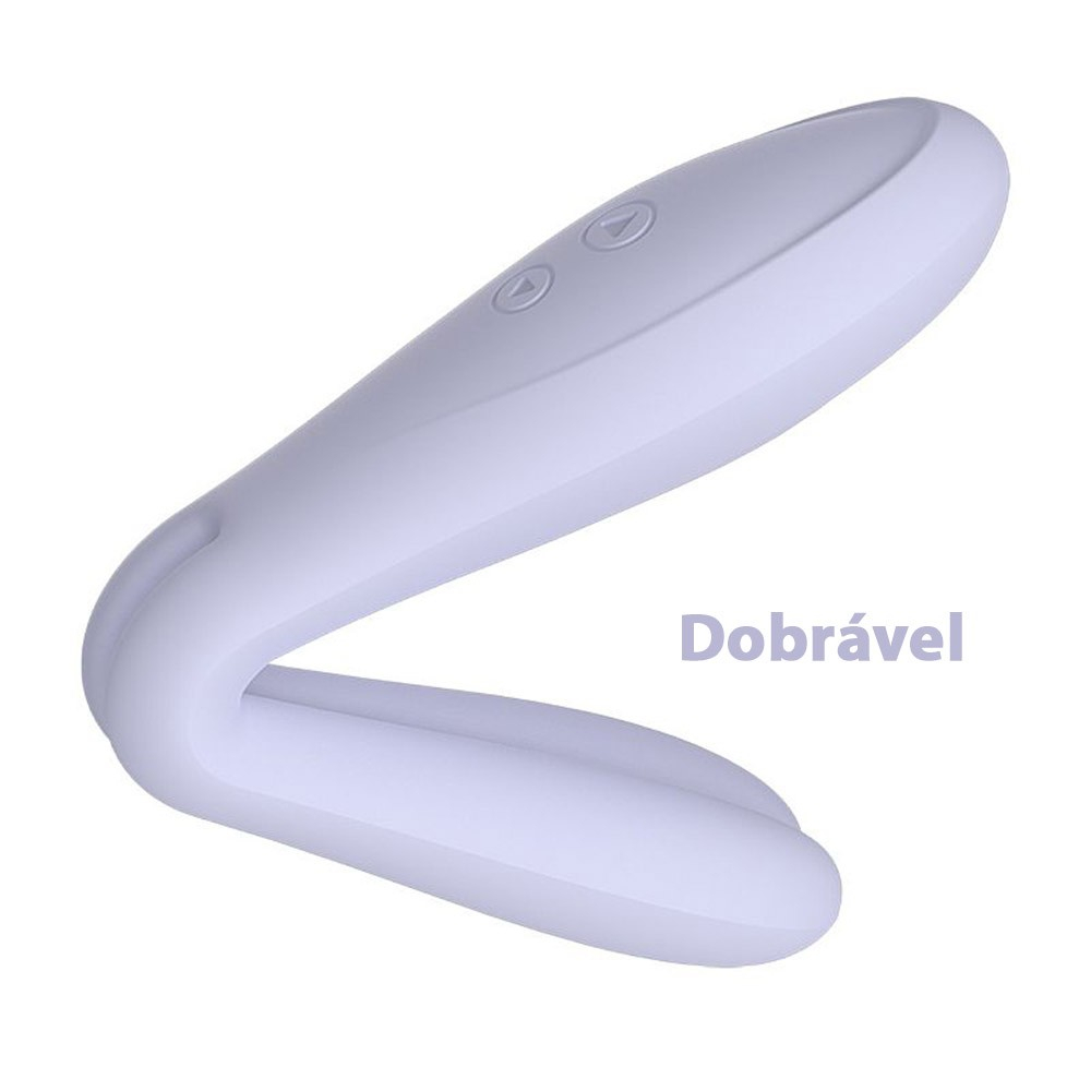 Vibrador Feminino Recarreg�vel em Silicone Sweet Bunny lil�s dobr�vel