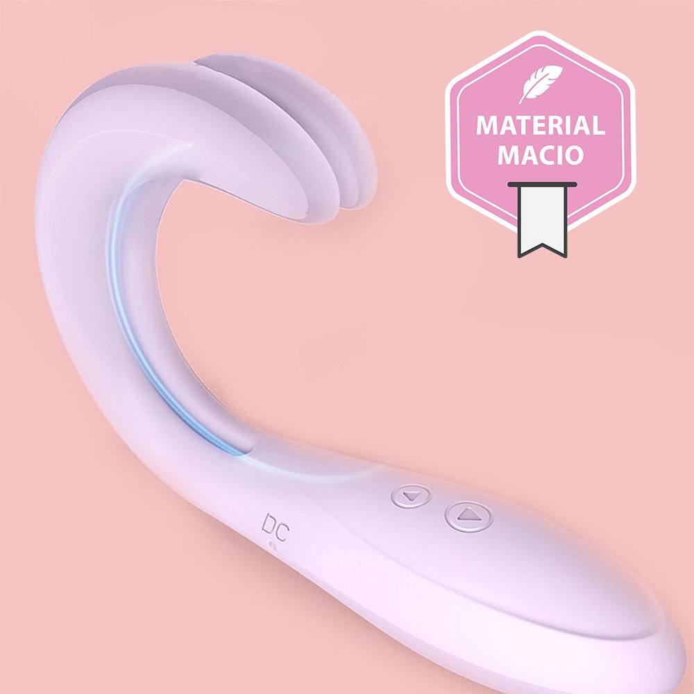 Vibrador Feminino Recarreg�vel em Silicone com 9 Vibra��es Sweet Bunny Lil�s | Foto 04