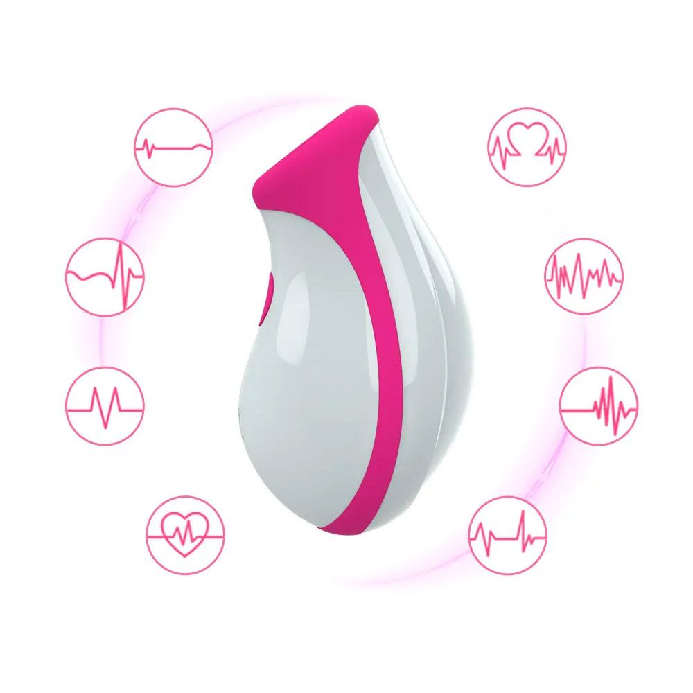 Vibrador para Clit�ris Recarreg�vel em Silicone e ABS com 8 Pulsa��es Belle Pink | Foto 04