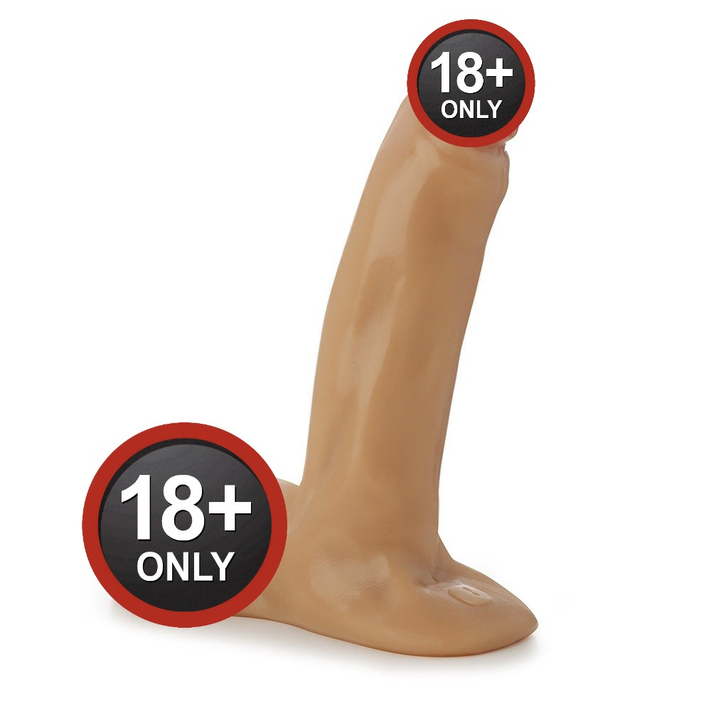 P�nis Gigante e Grosso Flex�vel com Escroto Crescido, imagem do corpo principal