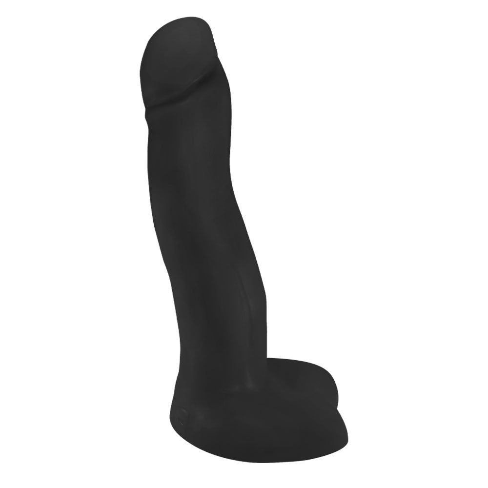P�nis Gigante e Grosso Flex�vel com Escroto Anaconda 37 x 9cm Preto | Foto 03