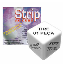 Dado Er�tico Strip ao Cubo 1 Unidade