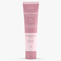 Gel Lubrificante �ntimo com �cido Hialur�nico e Centella Asi�tica Hidra Confort 70g