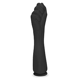 M�o Er�tica Real�stica com Ventosa Hand Fist 33 x 7,4cm Preto