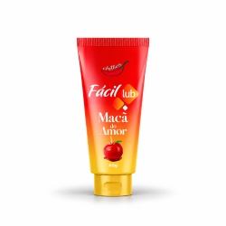 Lubrificante � Base de �gua Beij�vel F�cil Lub Sabor Ma�� do Amor 60g