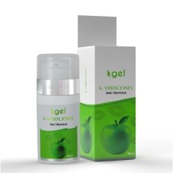Gel Vibrador L�quido com Aquecimento K-Vibraciones Aroma de Ma�� Verde 15ml
